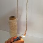 Non Absorbent Fire Retardant Twisted PP Cable Filler Yarn In Paper Tube / Spool