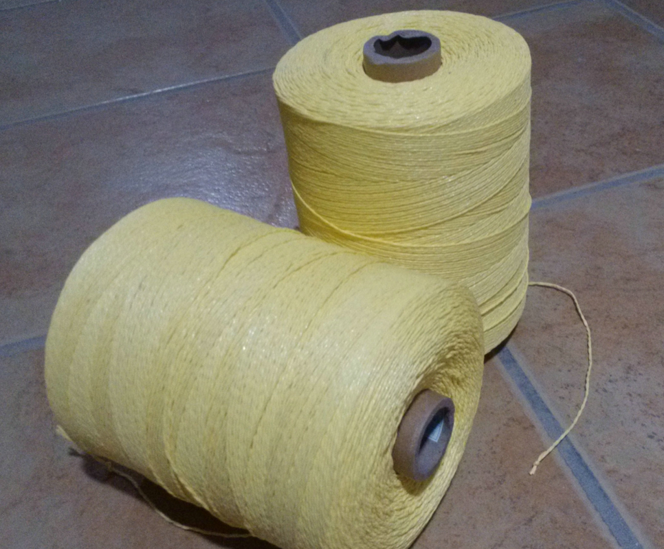 Customized Yellow 5mm 2 Ply PP Baler Twine For Packing baler twine at fleet farm