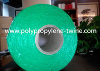 Green Color Raw Polypropylene Baler Twine 180LB Breaking Strength For Banana Tree Rope