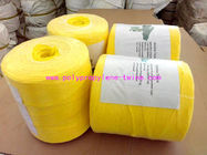 Yellow Fibrillated Yarn Polypropylene Baling Twine Free Sample 1% - 2% UV