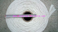 White Cable Filler Yarn , PP Fibrillated Yarn Winding In Paper Tube Packing