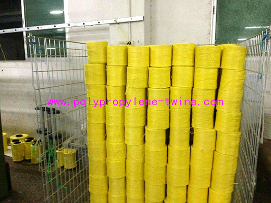 2mm Yellow PP Baler Twine Fibrillated 2g/M 250g 500g 1000g 2000g