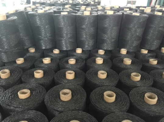 Armoured Cable Winding Polypropylene Fibrillated Twist Twine For Submarine Filler