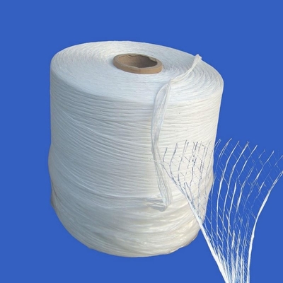 LSZH Flame Retardant PP Fibrillated Cable Filler Yarn Tex 1000 / Tex 400 / Tex 1200