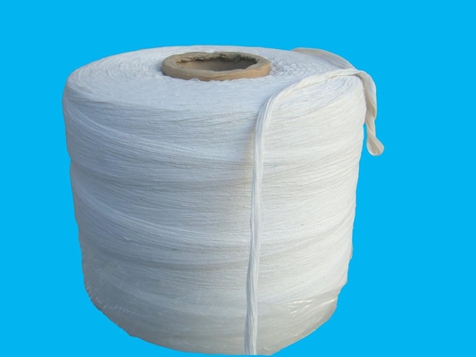 OI-28 LSZH Fire Retardant Twisted Blue FR PP Fibrillated Cable Filler Yarn 50KD pp cable filler material