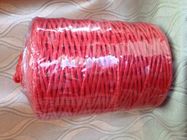 Yellow Red PP Baler Twine With UV Stabilizers / Hay Baling Twine