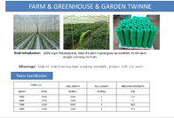 Greenhouse Tomato Banana Twine , PP Multi Span Agricultural Twine