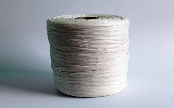 White Split Twisted Polypropylene Cable Filler Yarn 200KD-500KD