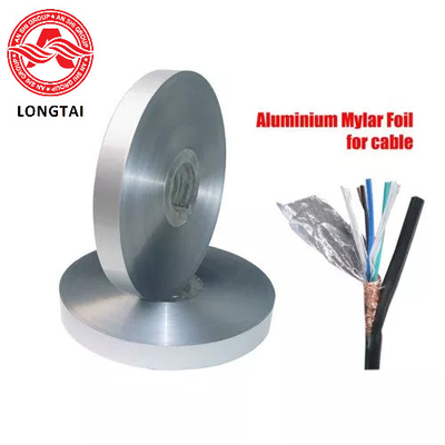 Aluminum Foil Mylar Insulation Tape For Cable Wrapping 25 / 50 / 25um