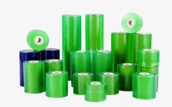 Electric Wire and Cables Protective Plastic Film , Rolled Clear PVC Wrapping Film