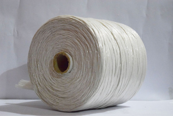 Raw White 190KD Polypropylene PP Filler Yarn Twisted High Tensile Strength