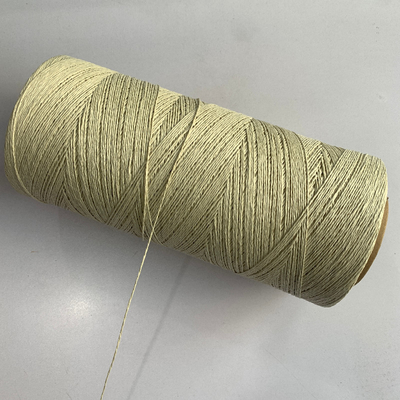 Beige Polypropylene Thread Sausage Loop Twine Fibrillated 460tex 2ply