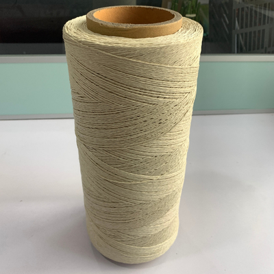 Beige Polypropylene Thread Sausage Loop Twine Fibrillated 460tex 2ply