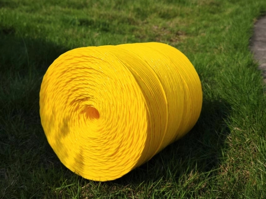 Agriculture Tying Yellow Banana PP Twine With UV 9000D-27000D