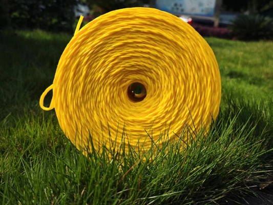 Agriculture Tying Yellow Banana PP Twine With UV 9000D-27000D