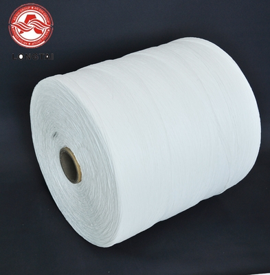 White Color 27KD Twisted Polypropylene PP Cable Filler Yarn PP Split Yarn for Cable Filler