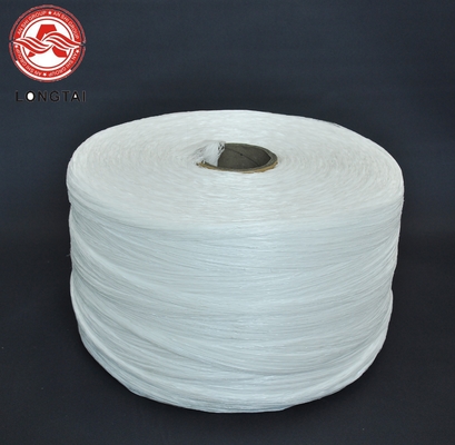 White Color 27KD Twisted Polypropylene PP Cable Filler Yarn PP Split Yarn for Cable Filler