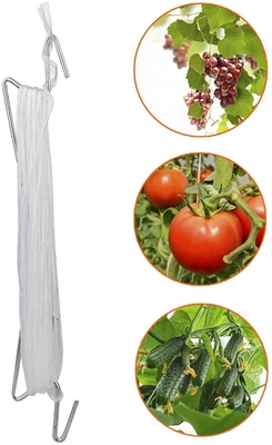 10m PP Tomato Trellis Twine With 10PCS J Hooks