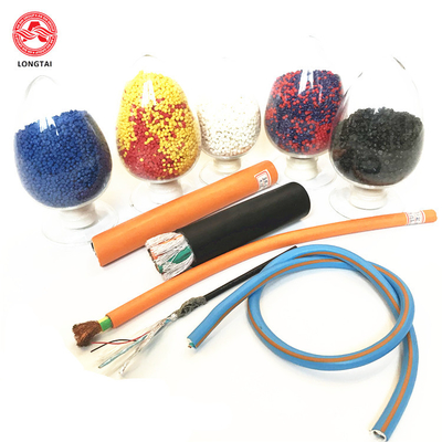 Fire Resistant 90C ST2 Natural PVC Cable Compound Flexible PVC Material