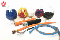 Colorful FR Plastic PVC Particles Shore A 90 105 Electrical Cable Insulation