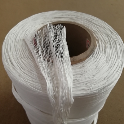 Low Smorking White FR PP Filler Yarn Flame Resistance For Cable Filling Material