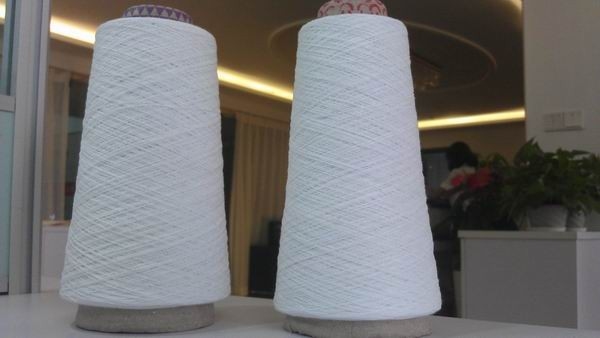 Ne 10/4 12/5 20/3 Professional Weaving Thread Yarn , 100% Polyester Spun Yarn