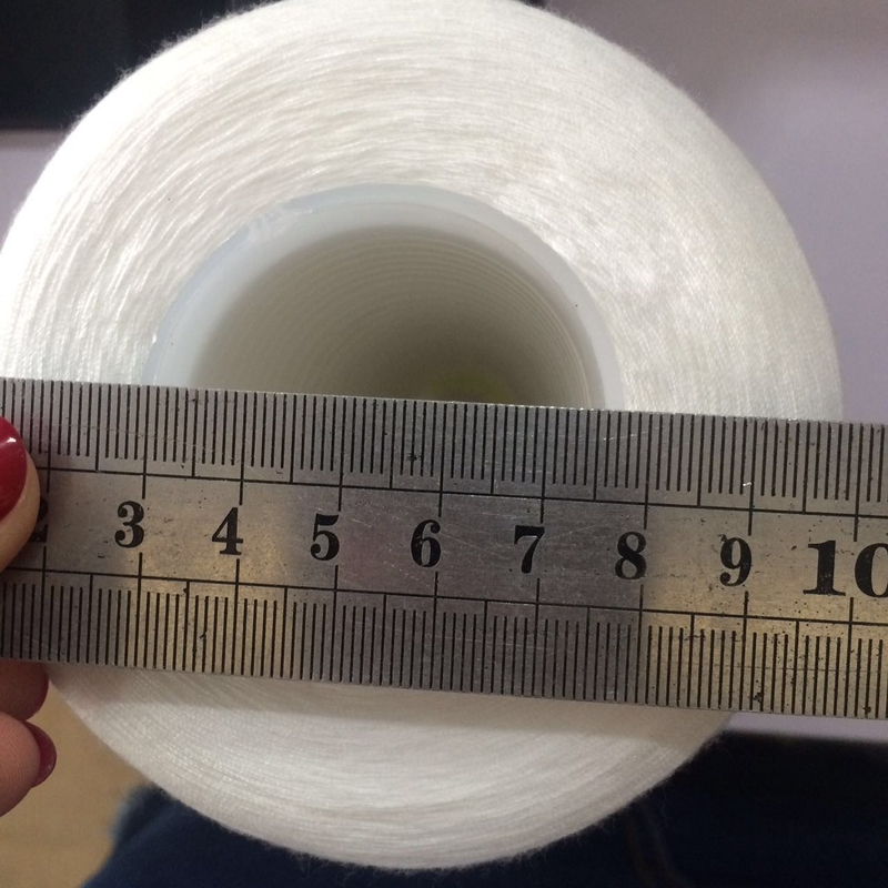 Colorful Spun Polyester Sewing Thread Yarn Low Shrinkage Environmentally Friendly