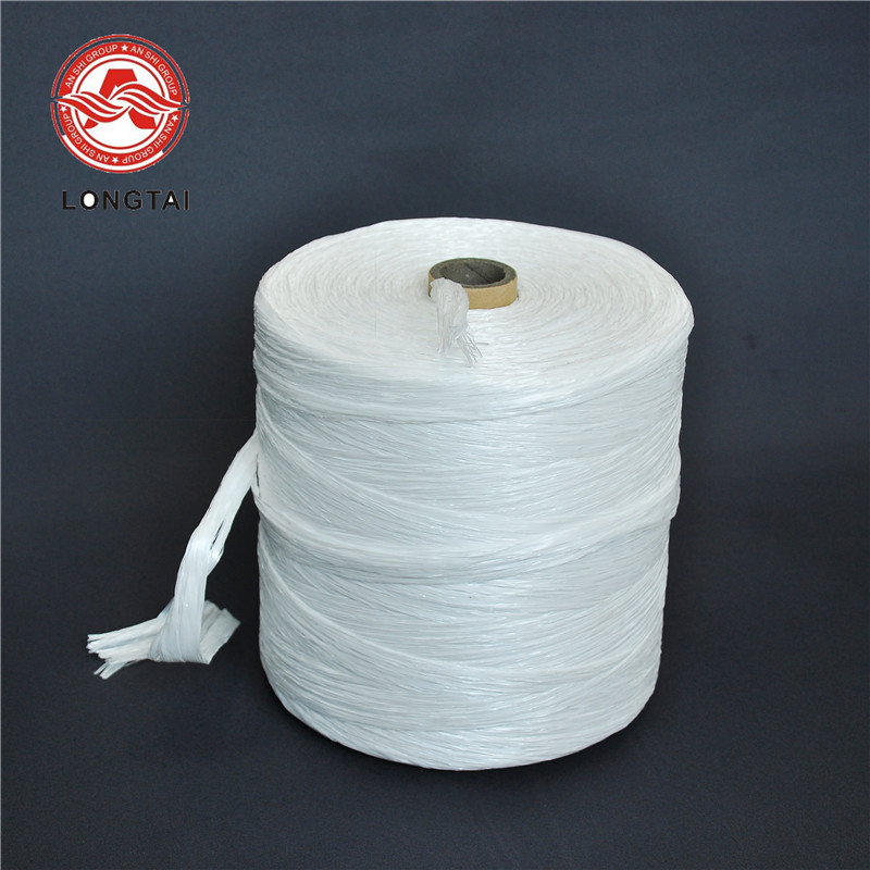 85KD 200KD 100KD Raw white transparent fibrillated pp cable filler yarn