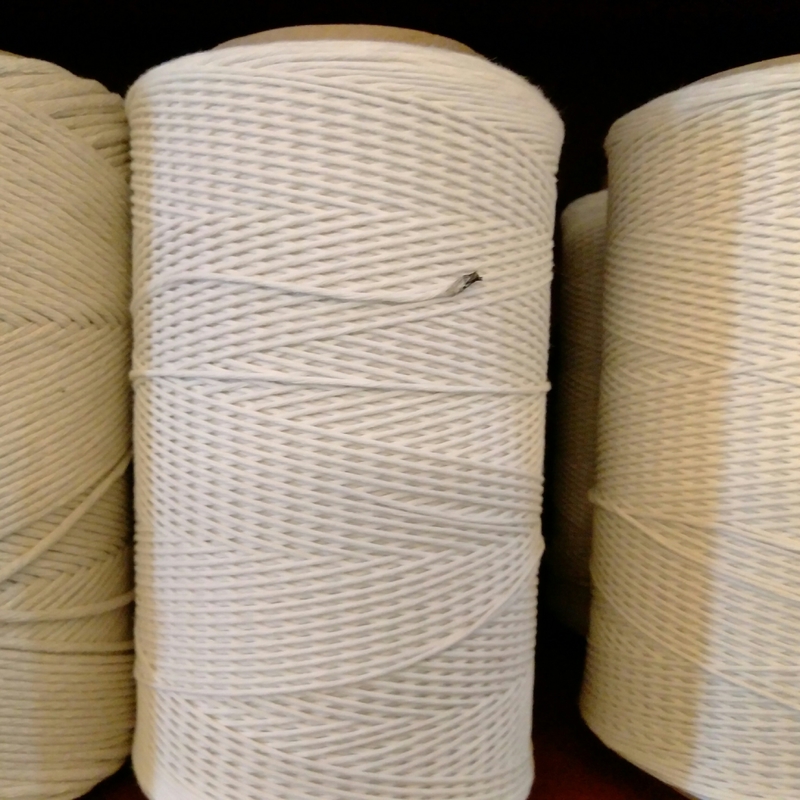 Eco-friendly Polyester Cable Filler Yarn LOI>45 High Flame Retardant