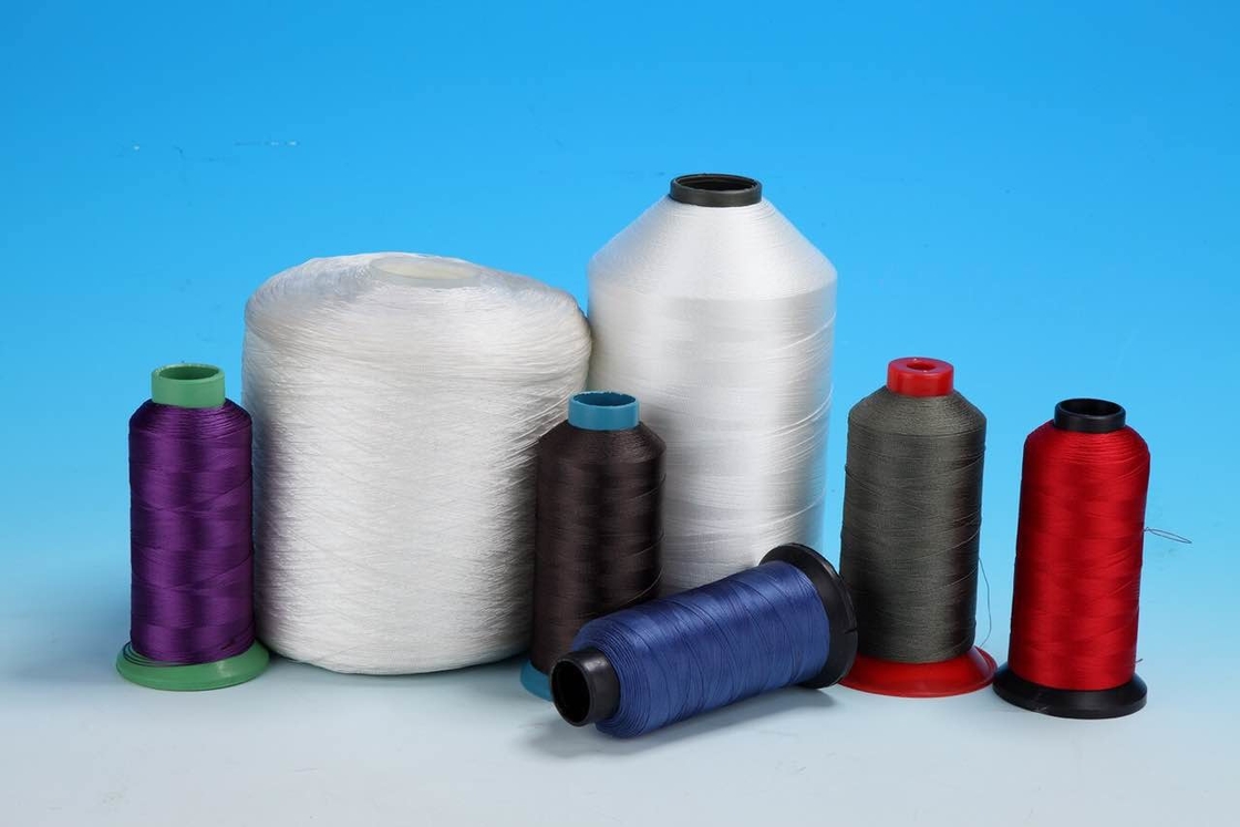 Red Polyester Sewing Thread High Temperature Resisitance OI>45
