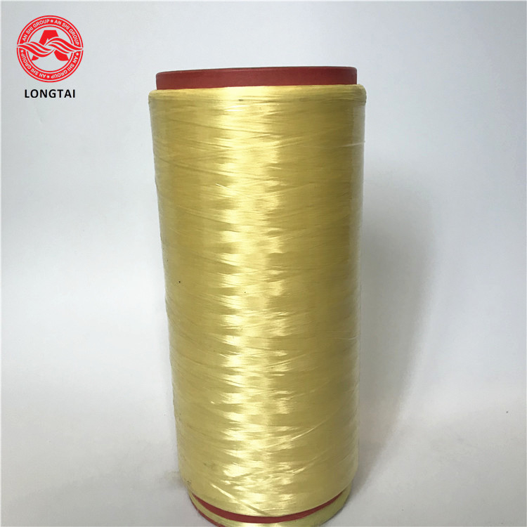 Yellow Cable Filler Material 200D - 3000 D High Strength Aramid Fiber Yarn From Dupont Kevlar