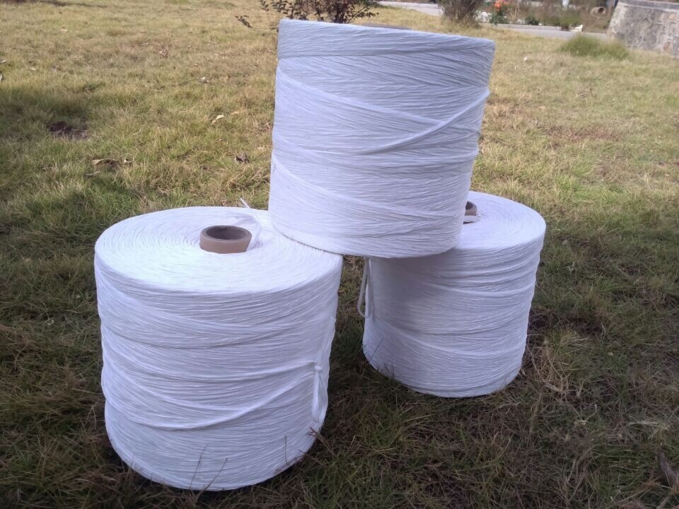 Twisted White 4000 Tex 6000 Tex 8000 Tex PP Filler Yarn For Cable And Wire