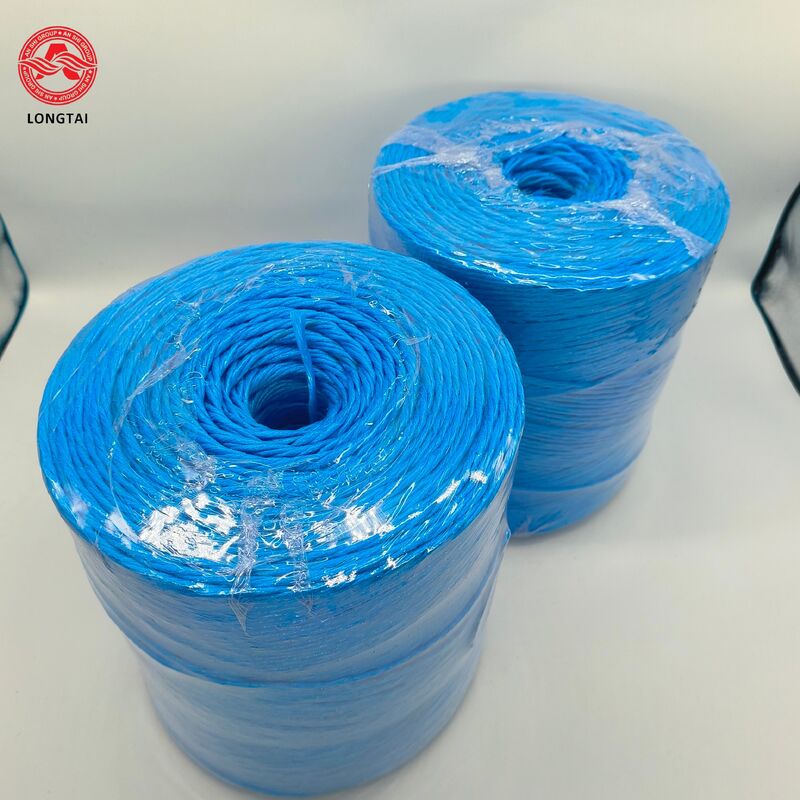 UV Resistant / UV Stabilized Plant High Knot Strength Trellising & Vine Support Split Film PP Twine for tomato,cucumber in greenhouse or Farm
