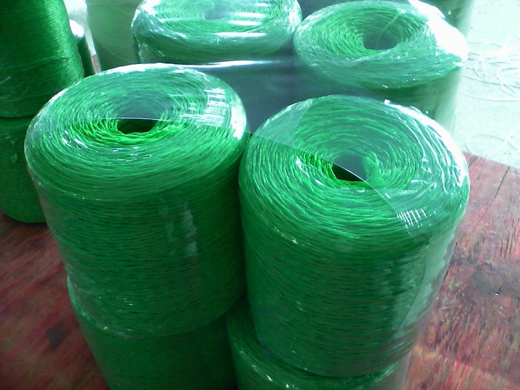 Green Polypropylene Baling 5mm Plastic Twine Rope