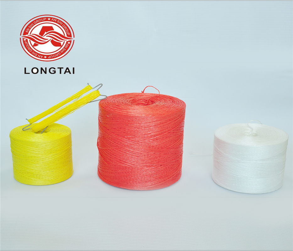 High Tenacity 6000D Tomato Tying Twine , Virgin PP Baler Twine UV Treated