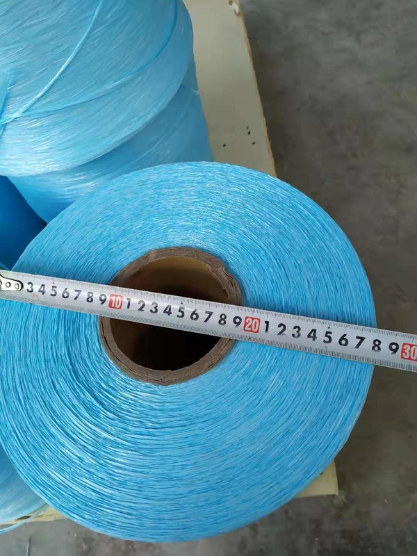 430Tex 1000Tex Twisted / Non Twsited HF FR Fibrillated PP Filler Yarn
