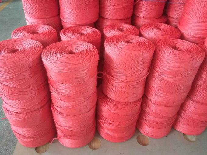 1mm 1.5mm Colorful Polypropylene PP Twine For Tomato Tying / Poly Twine
