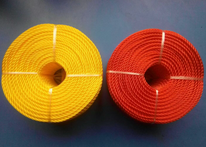 Colorful PP Polypropylene Twine Rope Twisted 2 3 Strands