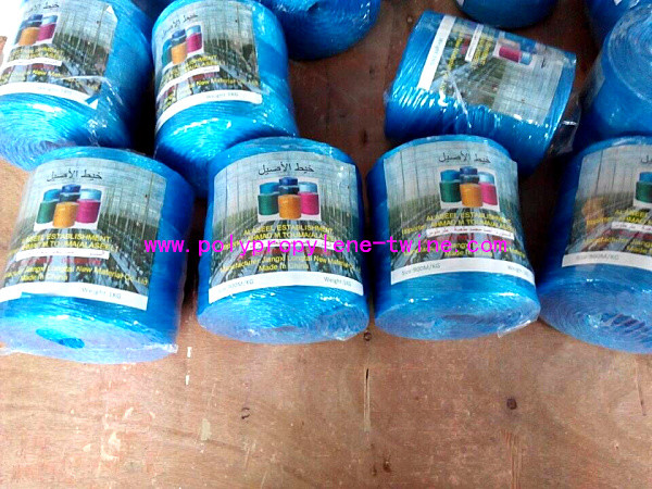 22500D Blue PP Raw Material Polypropylene Tying Twine Packing Rope SGS Certification