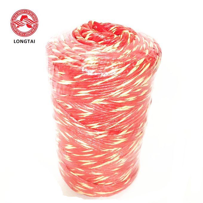 5mm 2 Ply Twisted Colorful Polypropylene Baling Twine With High