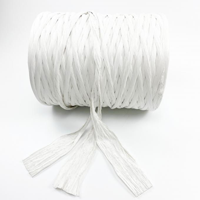 Polypropylene PP Filler Yarn For Power Cable Twist 100 PP Fibrillated